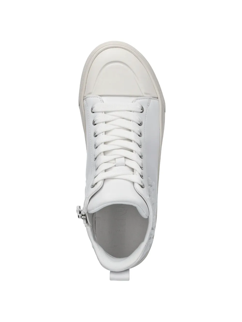 DKNY Yaser sneakers met rits en veters Wit