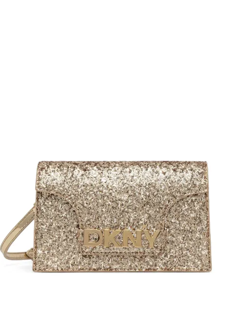 DKNY Avril glitter crossbody bag