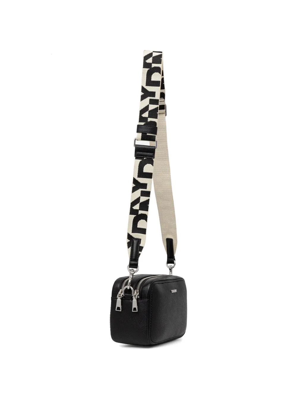 DKNY Crossbodytas met logoplakkaat Zwart