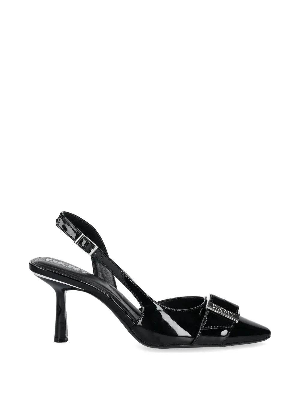 DKNY buckle slingback pumps - Black