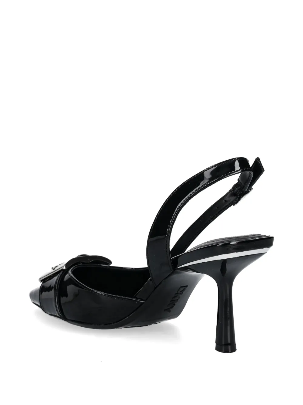  Dkny Buckle Slingback Pumps - Black 