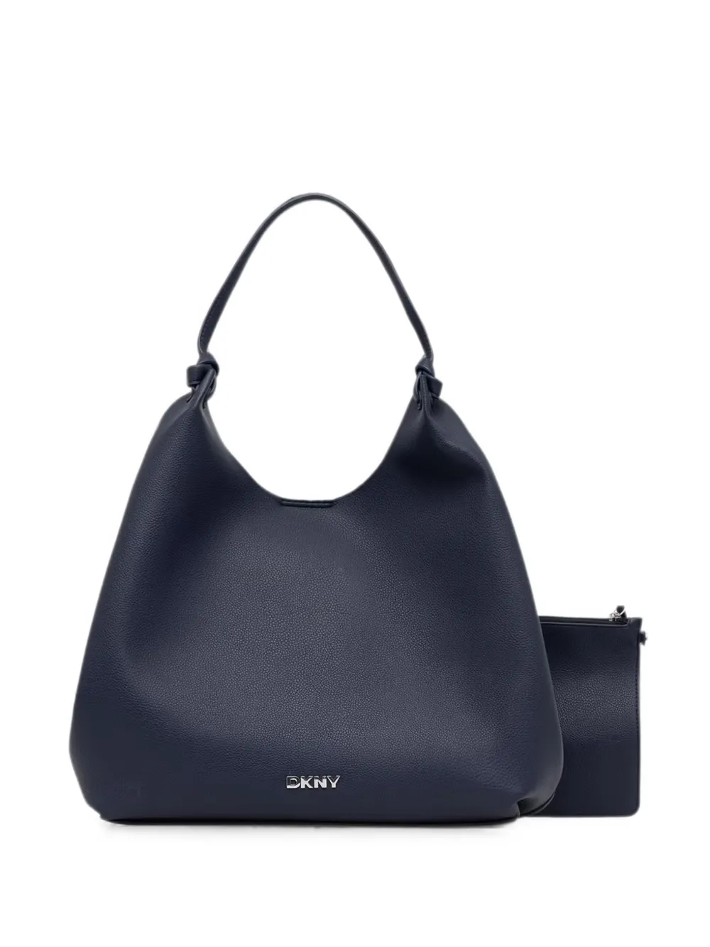 DKNY large Paula knotted-handle tote bag - Blu