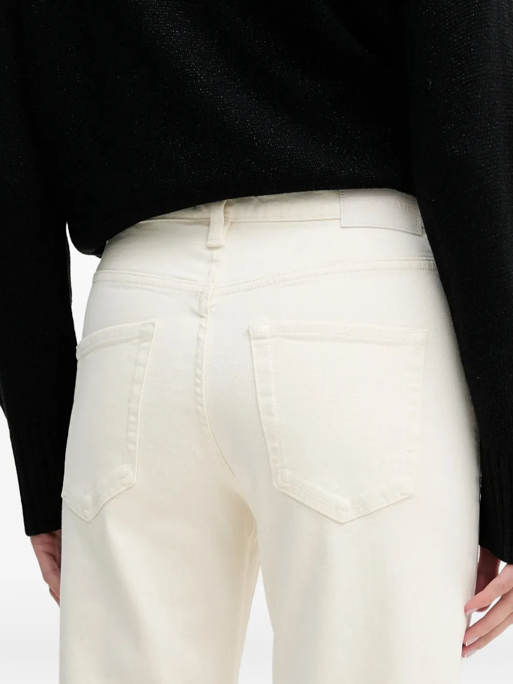 DKNY Jeans met vijf zakken Beige