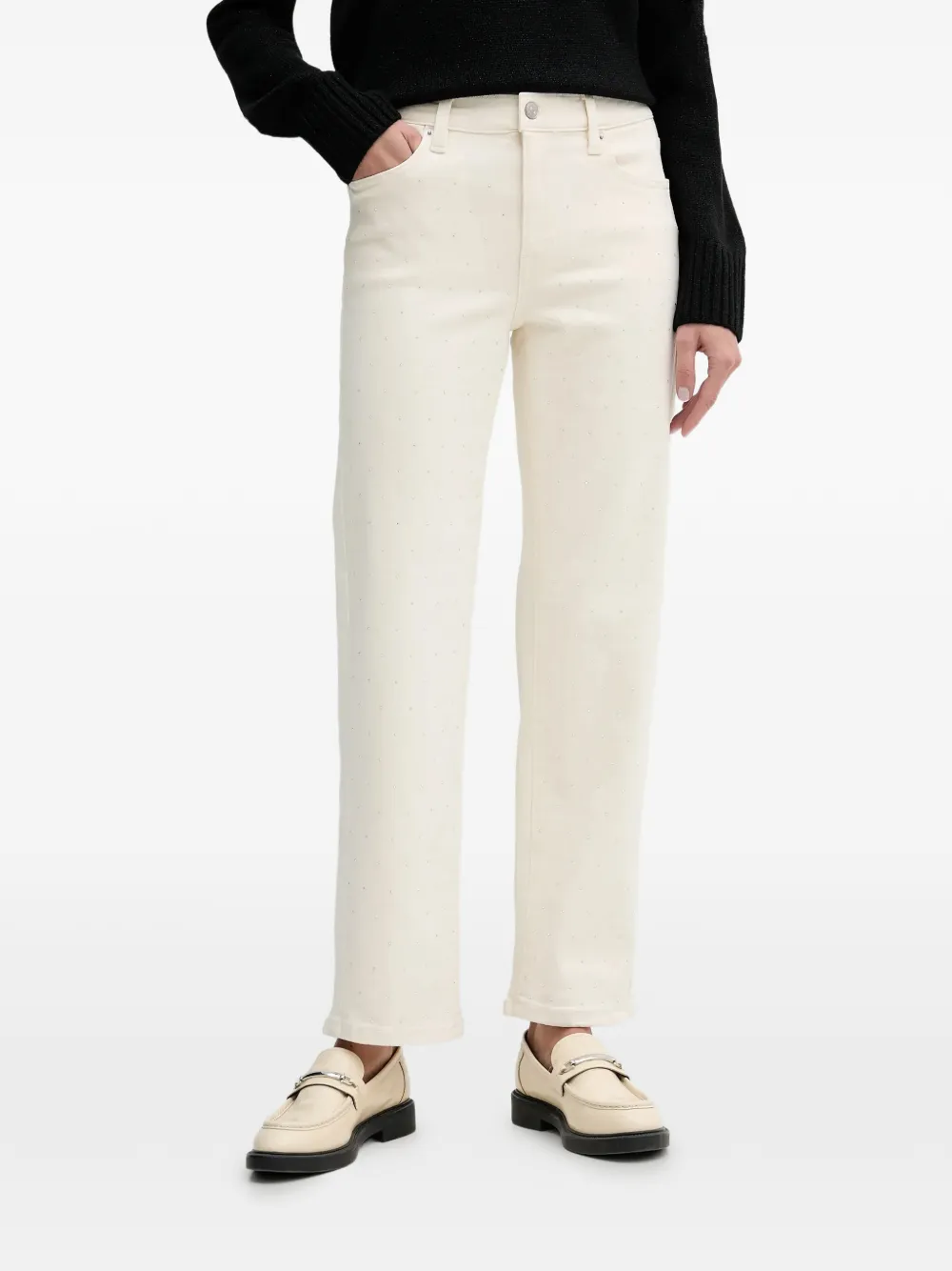 DKNY five-pocket jeans - Toni neutri