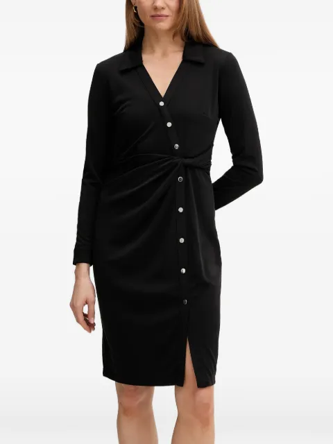 DKNY knot-detail mini dress
