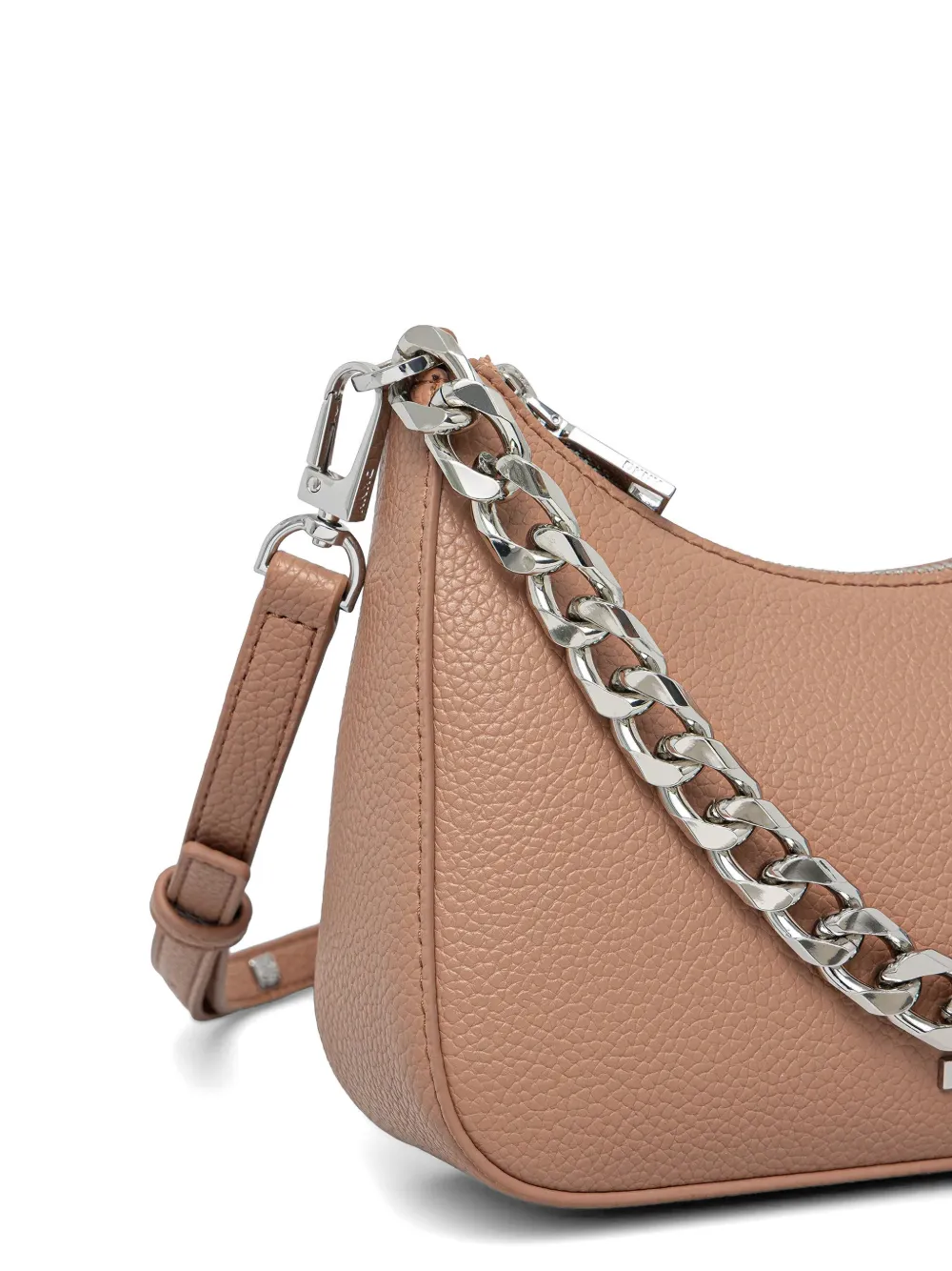 DKNY Crossbodytas met ketting Bruin