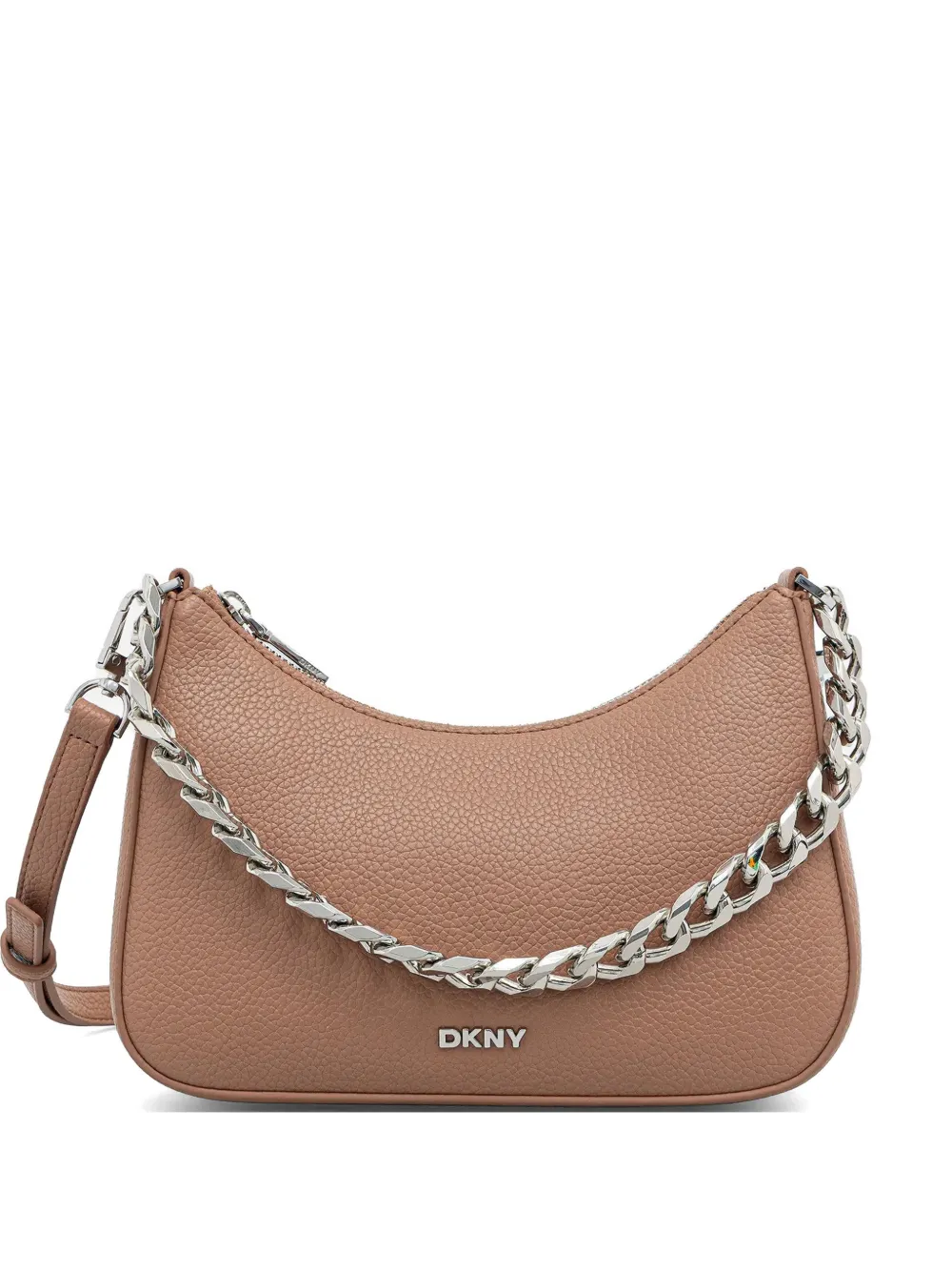DKNY chain crossbody bag - Marrone
