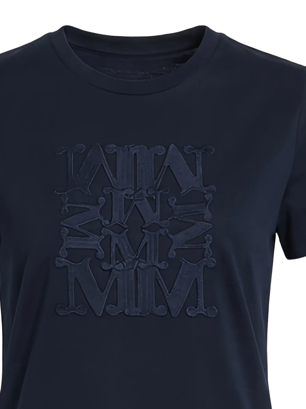 Max Mara T-shirt met grafische print Blauw