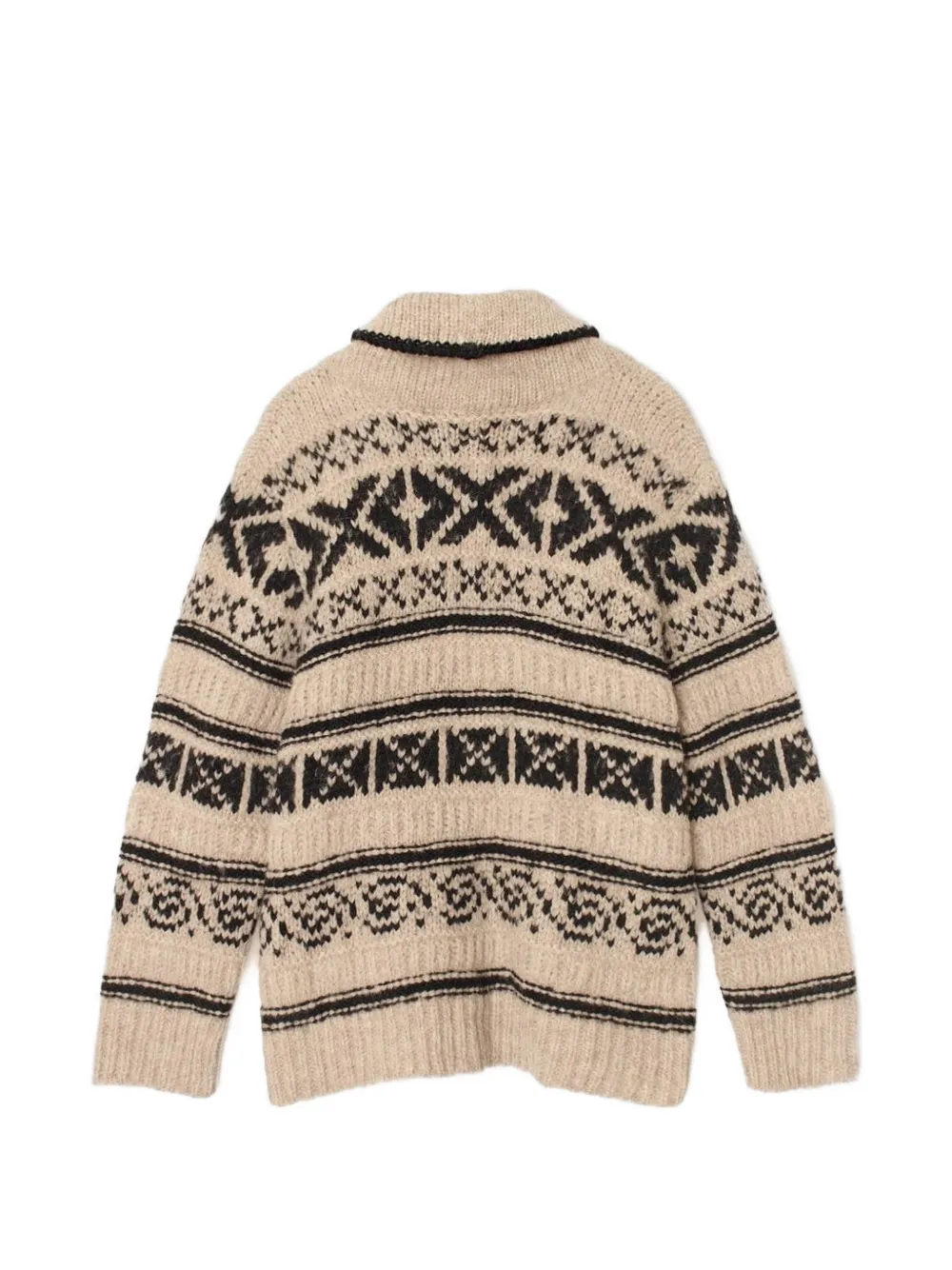  Xirena Fair Isle-knit Cardigan - Neutrals 