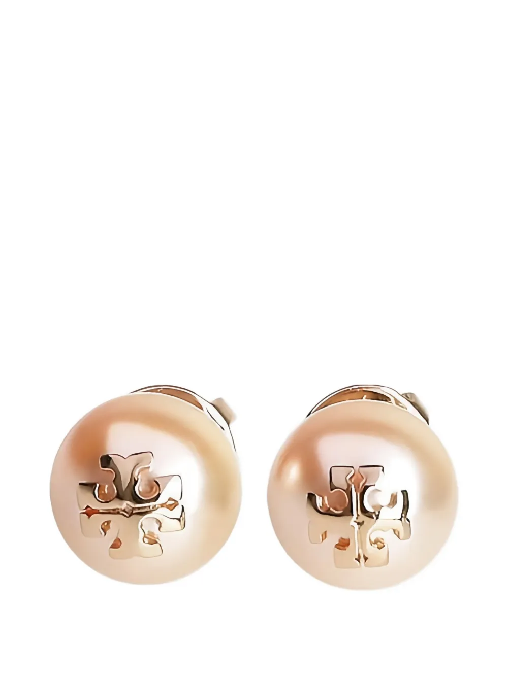 Tory Burch pearl stud earrings - Rosa