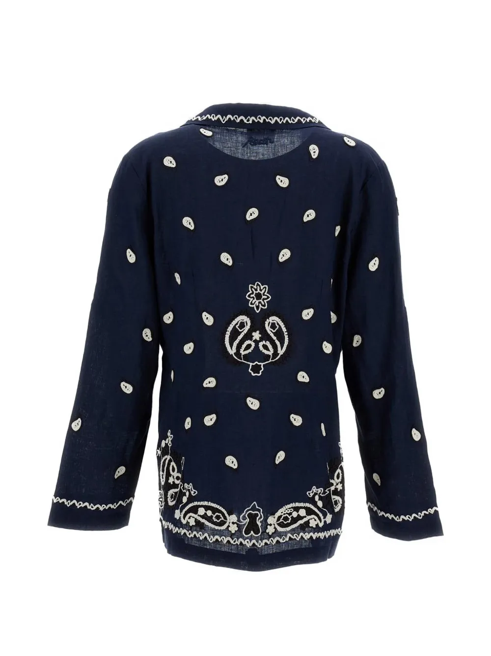 P.A.R.O.S.H. Blazer met geborduurd paisley Blauw