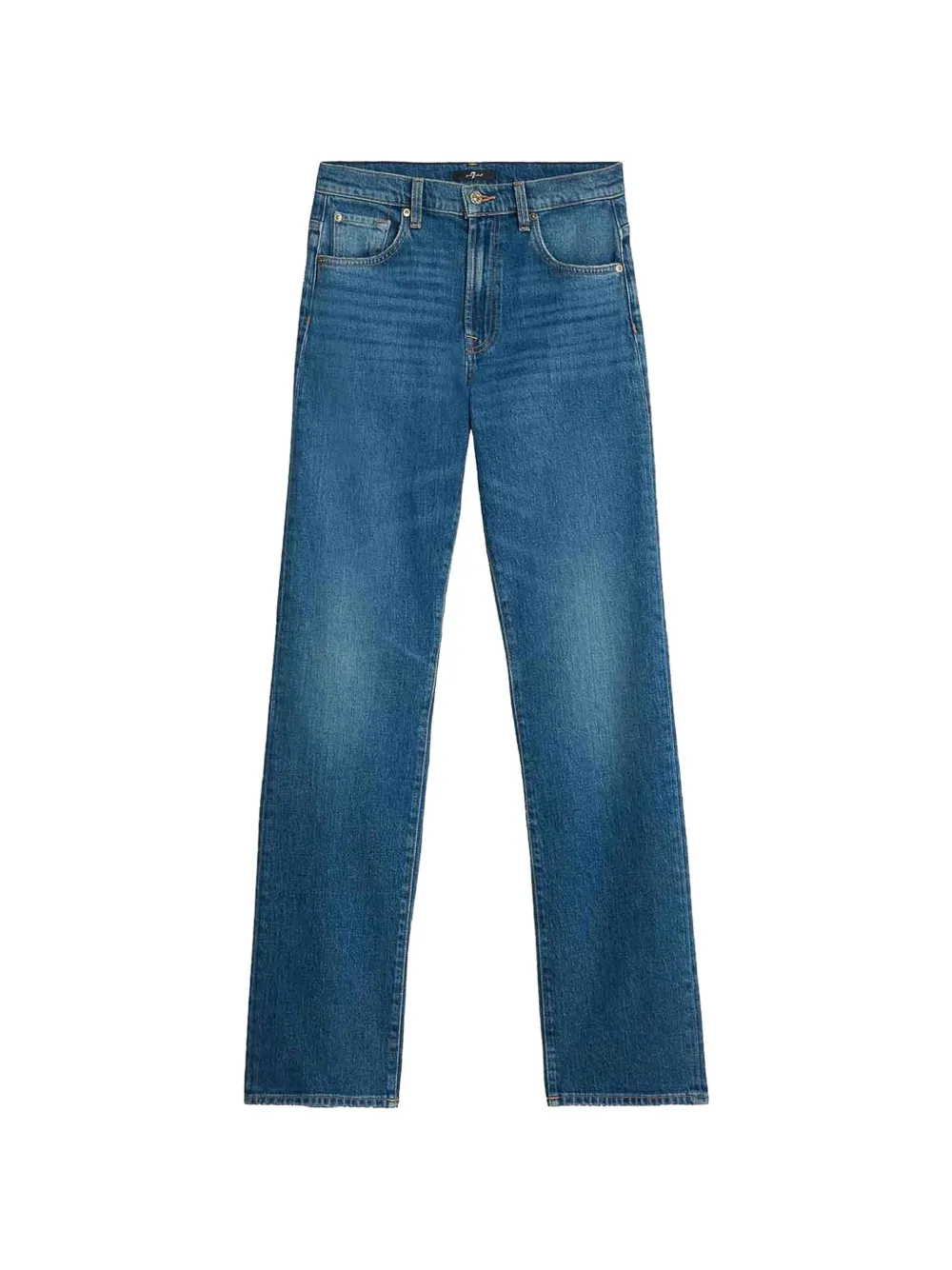 7 For All Mankind Jeans Tess Trouser a gamba ampia - Blu