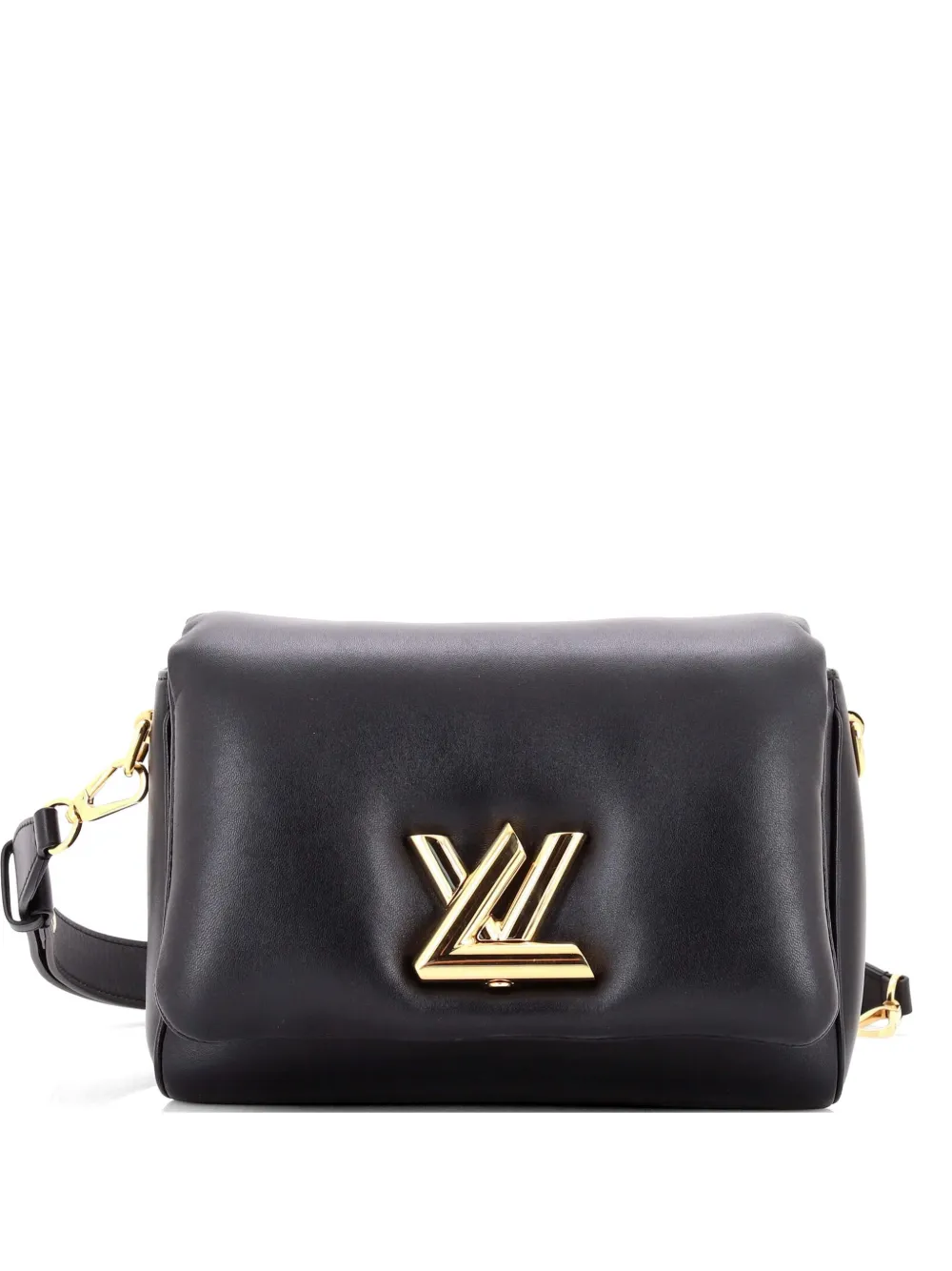 Louis Vuitton Pre-Owned Twist Convertible Handbag Puffer Lambskin MM shoulder bag - Nero