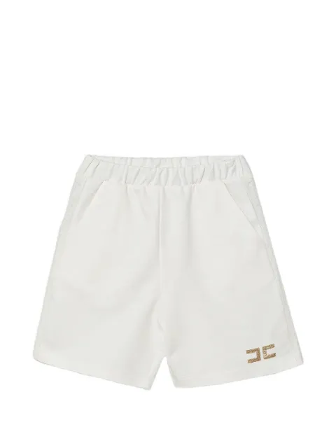 Elisabetta Franchi La Mia Bambina shorts con detalle del logo