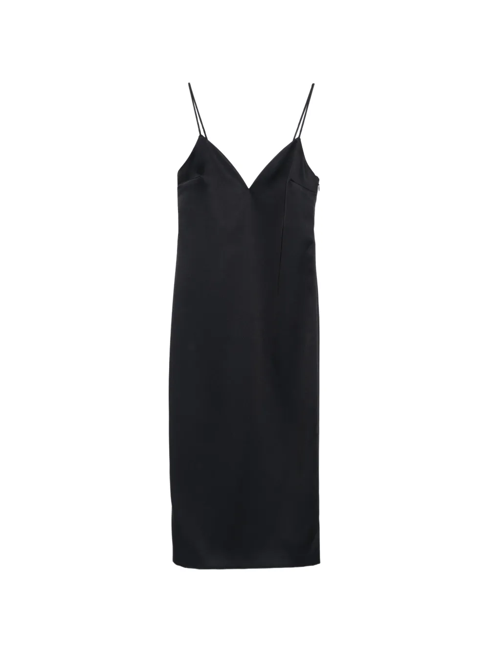TWINSET V-neck strap dress - Nero