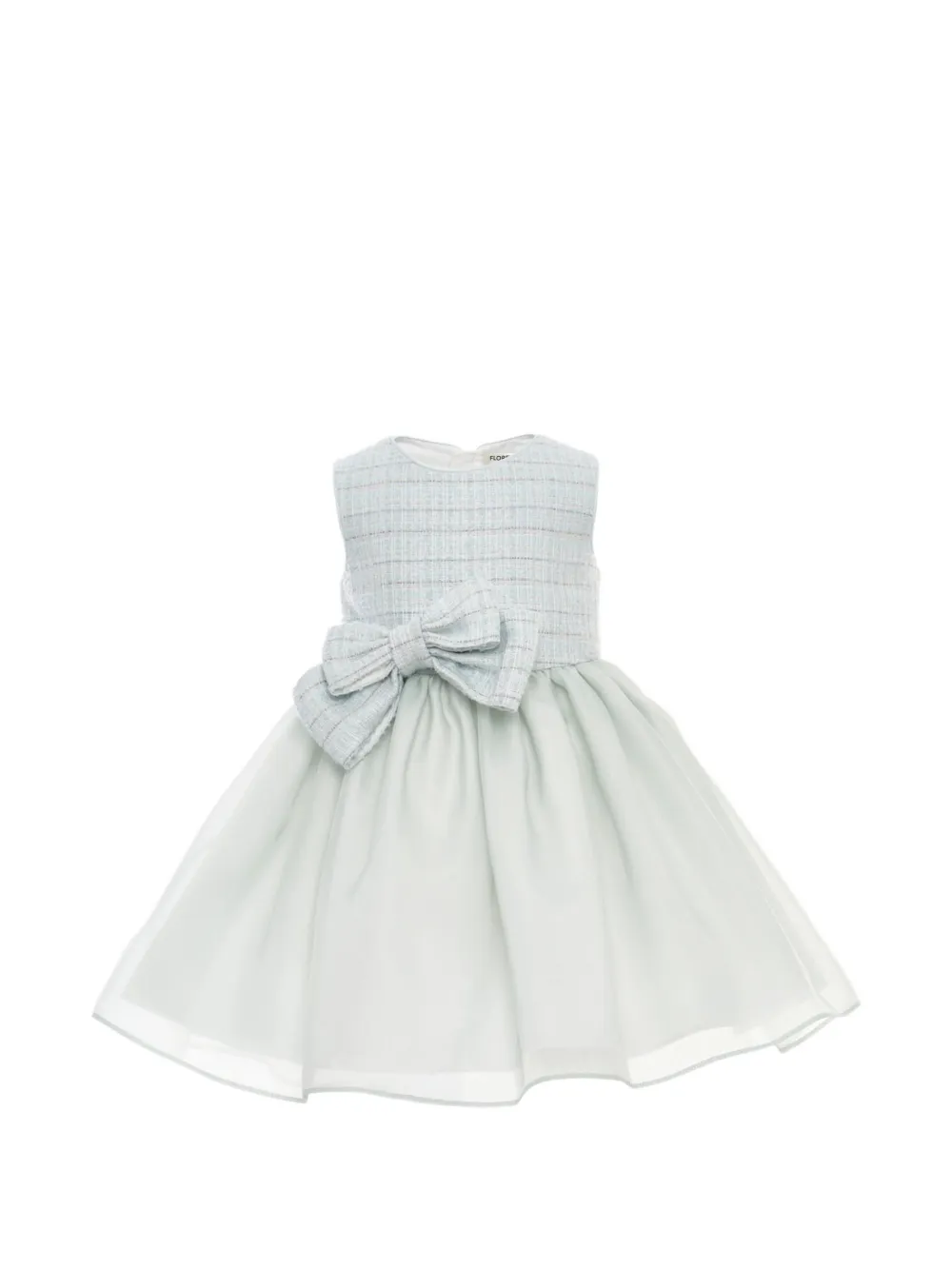 Dress & Fleur Jurk en jack set met strik Blauw