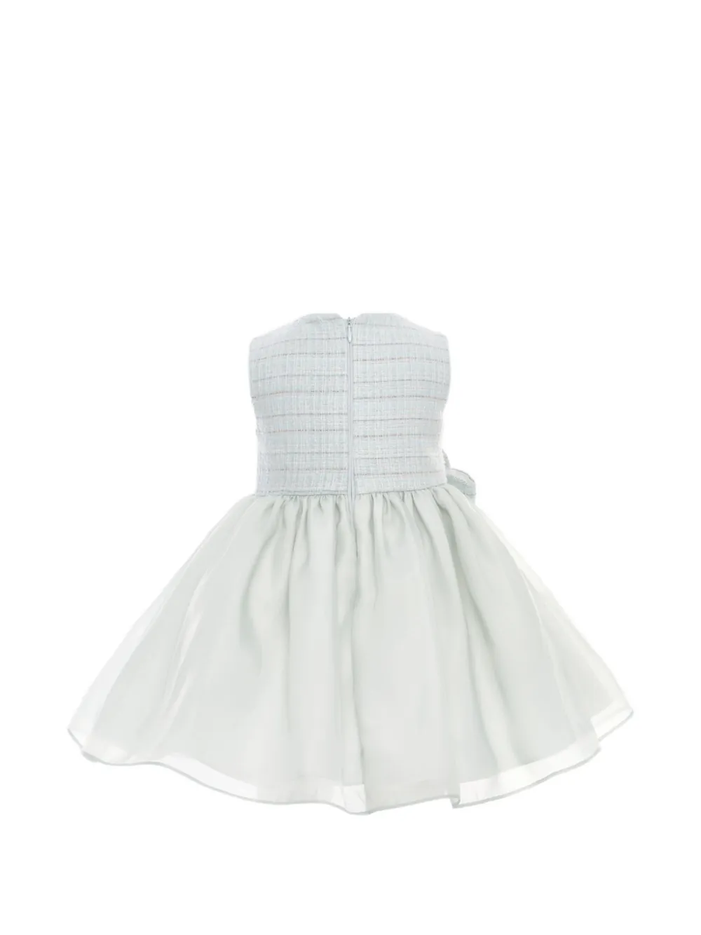Dress & Fleur Jurk en jack set met strik Blauw