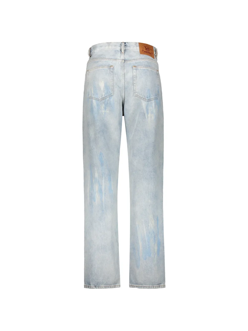 Five-Pocket Straight-Leg Jeans