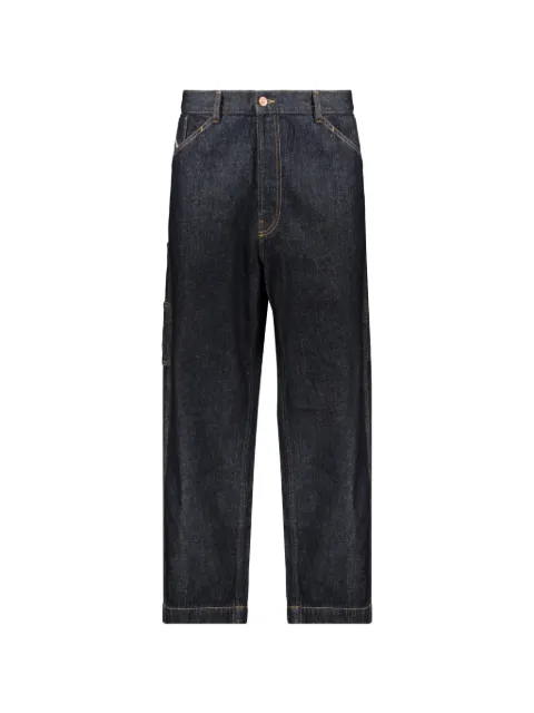 Diesel five-pocket straight-leg jeans