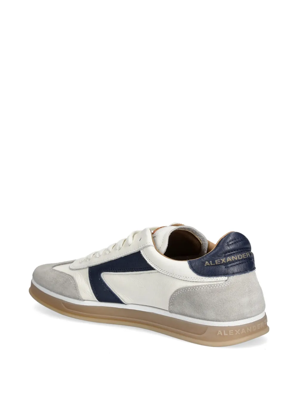 Alexander Smith Thames sneakers met logo Beige