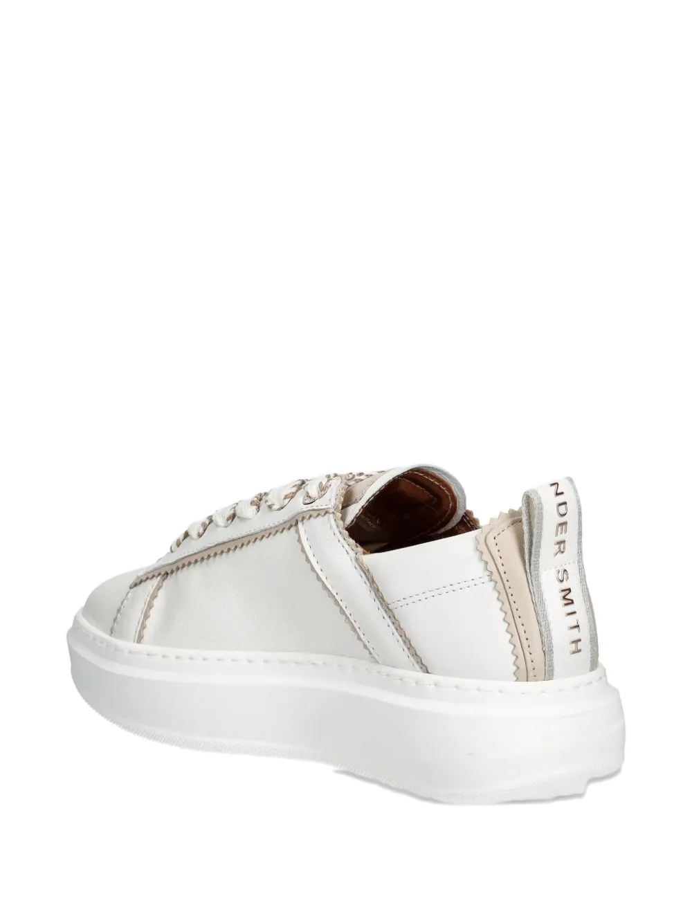 Alexander Smith Wembley stitched-trim sneakers Wit