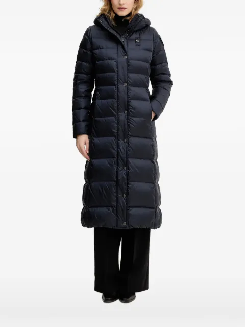 Blauer hooded padded jacket