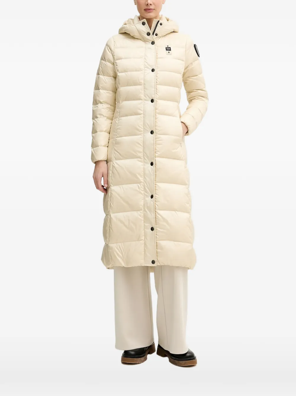 Blauer hooded padded jacket - Toni neutri