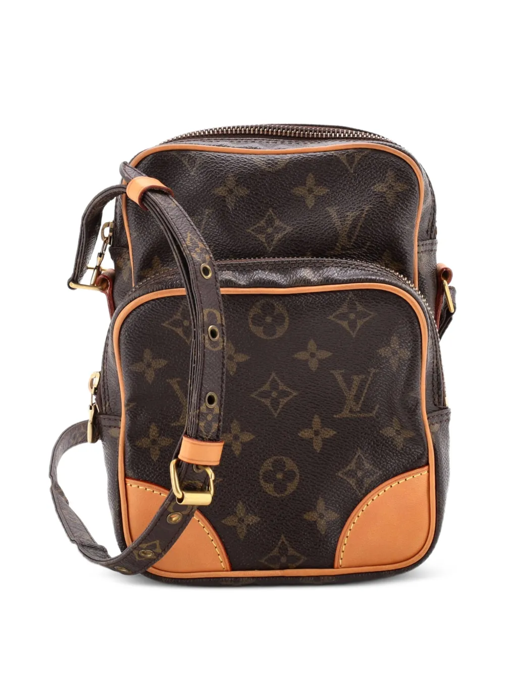 Louis Vuitton Pre-Owned Amazone Bag Monogram Canvas crossbody bag - Marrone