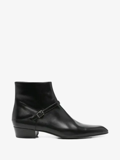 Saint Laurent Pre-Owned Augustin ankle boots