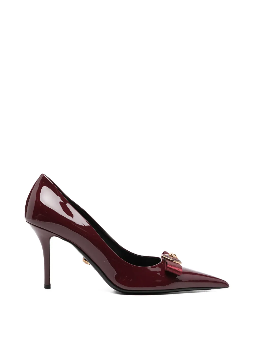 Versace Pre-Owned bow-detail pumps - Rot