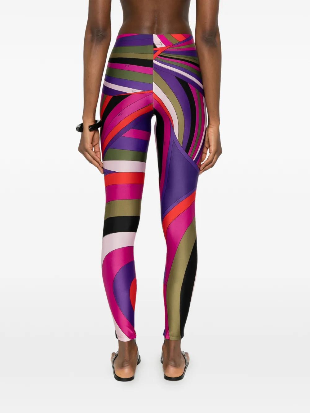 Abstract-Print Leggings
