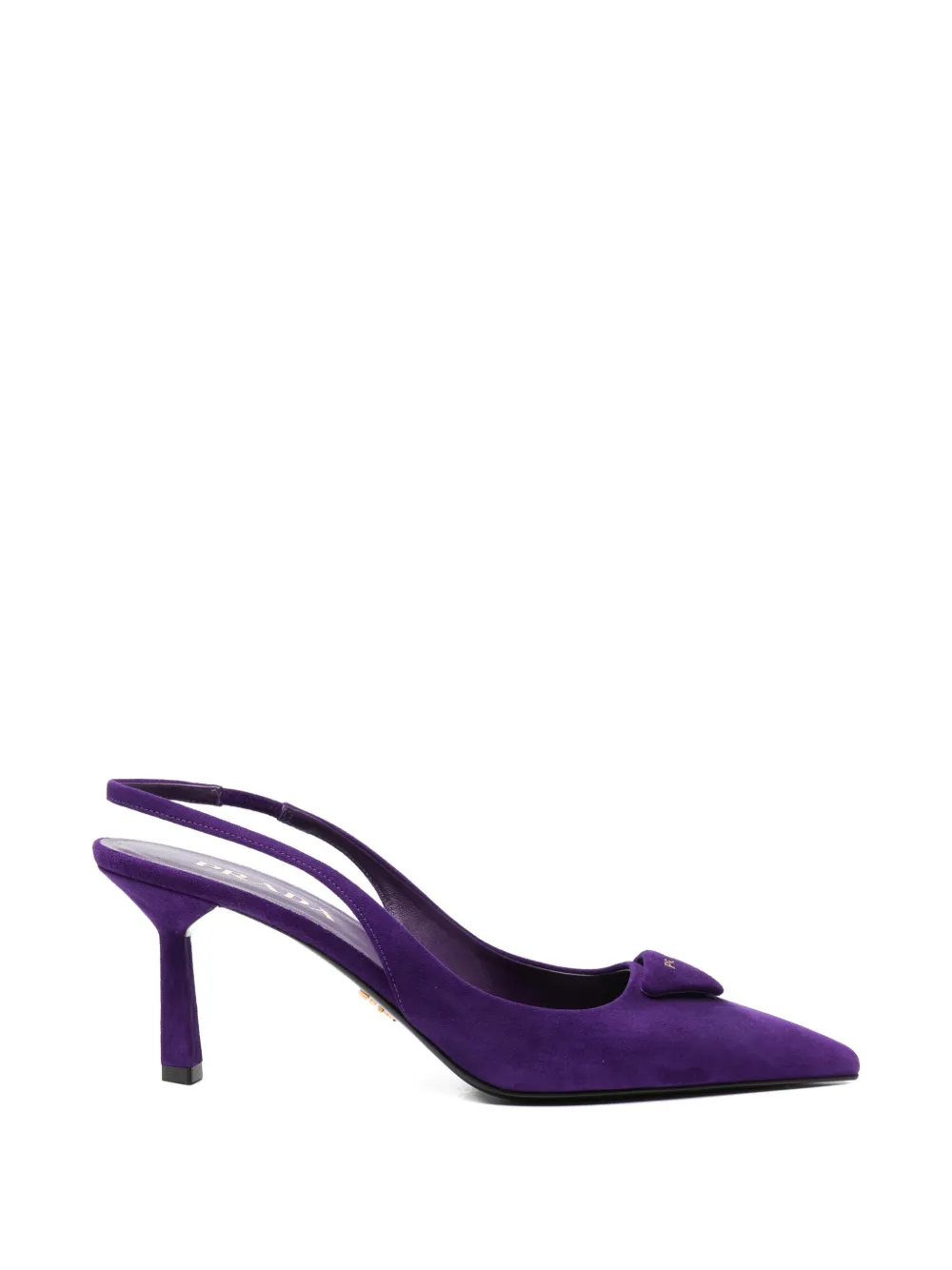 Prada Pre-Owned Camoscio slingback pumps - Violett