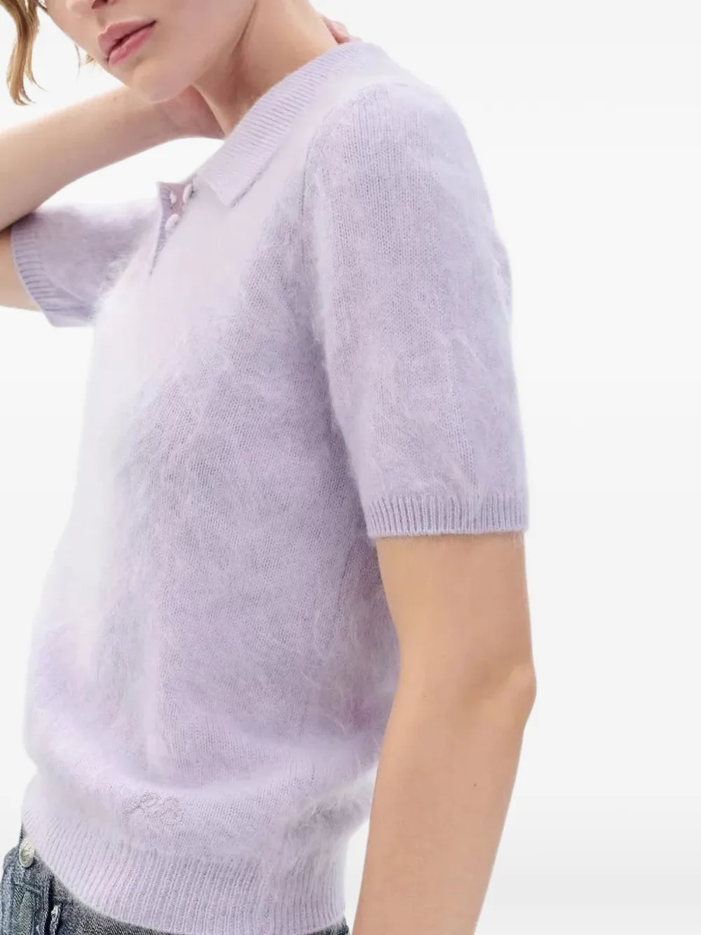  Rag & Bone Polo Jada - Morado 