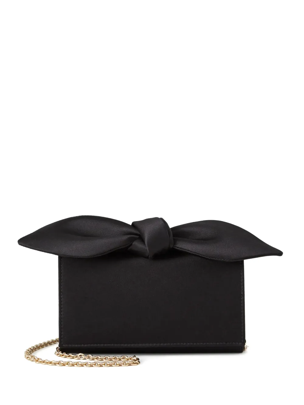 Aquazzura bow tie clutch bag - Nero