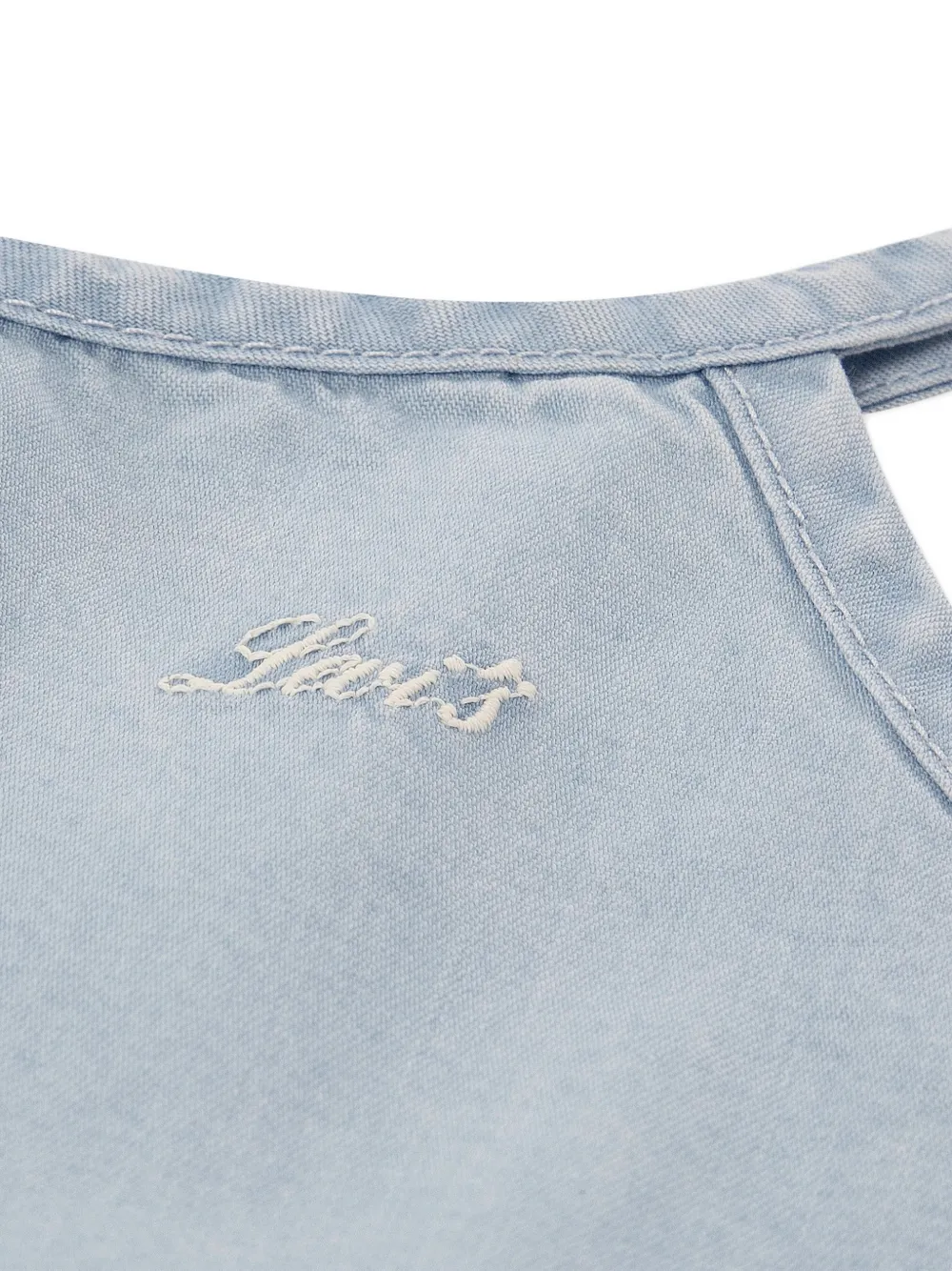  Levi's Kids Ruffled Wide-leg Trousers Set - Blue 