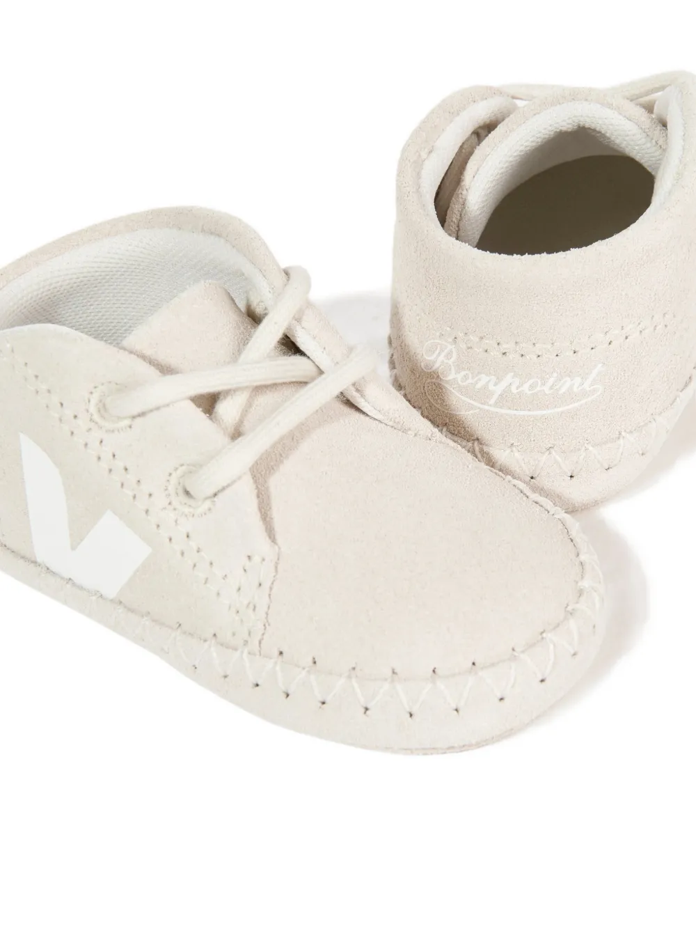 VEJA Kids Suède babyschoentjes Beige