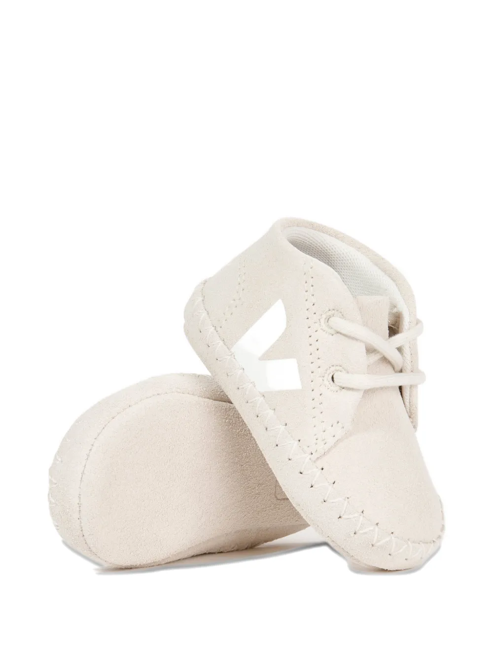 VEJA Kids Suède babyschoentjes Beige