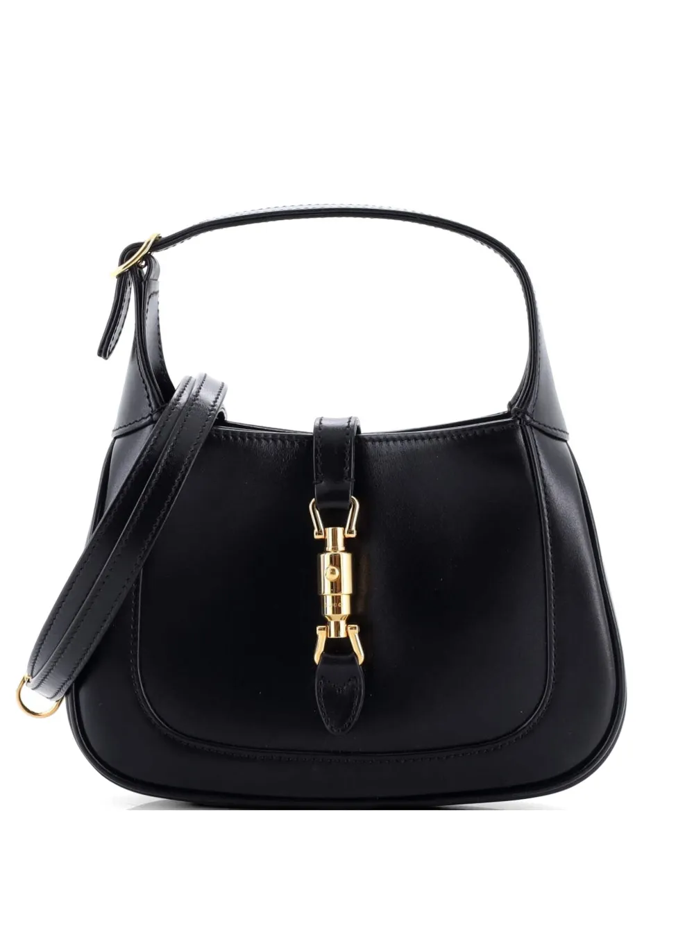 Gucci Pre-Owned Jackie 1961 Leather Mini hobo bag - Nero