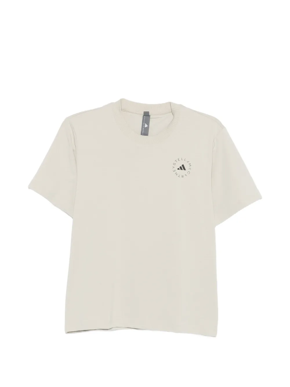 adidas x adidas x Stella McCartney logo T-shirt - Toni neutri
