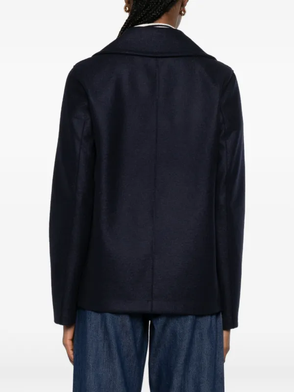 Harris Wharf London double-breasted Jacket | Blue | FARFETCH ZA