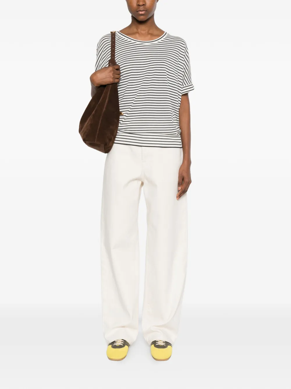 Herno Striped T-shirt In Multi