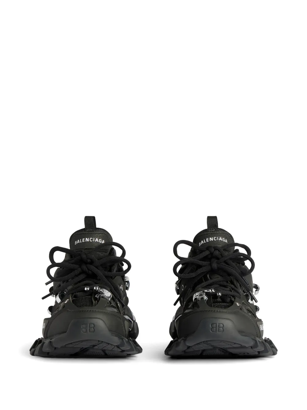 Balenciaga Sneakers met logoprint Zwart