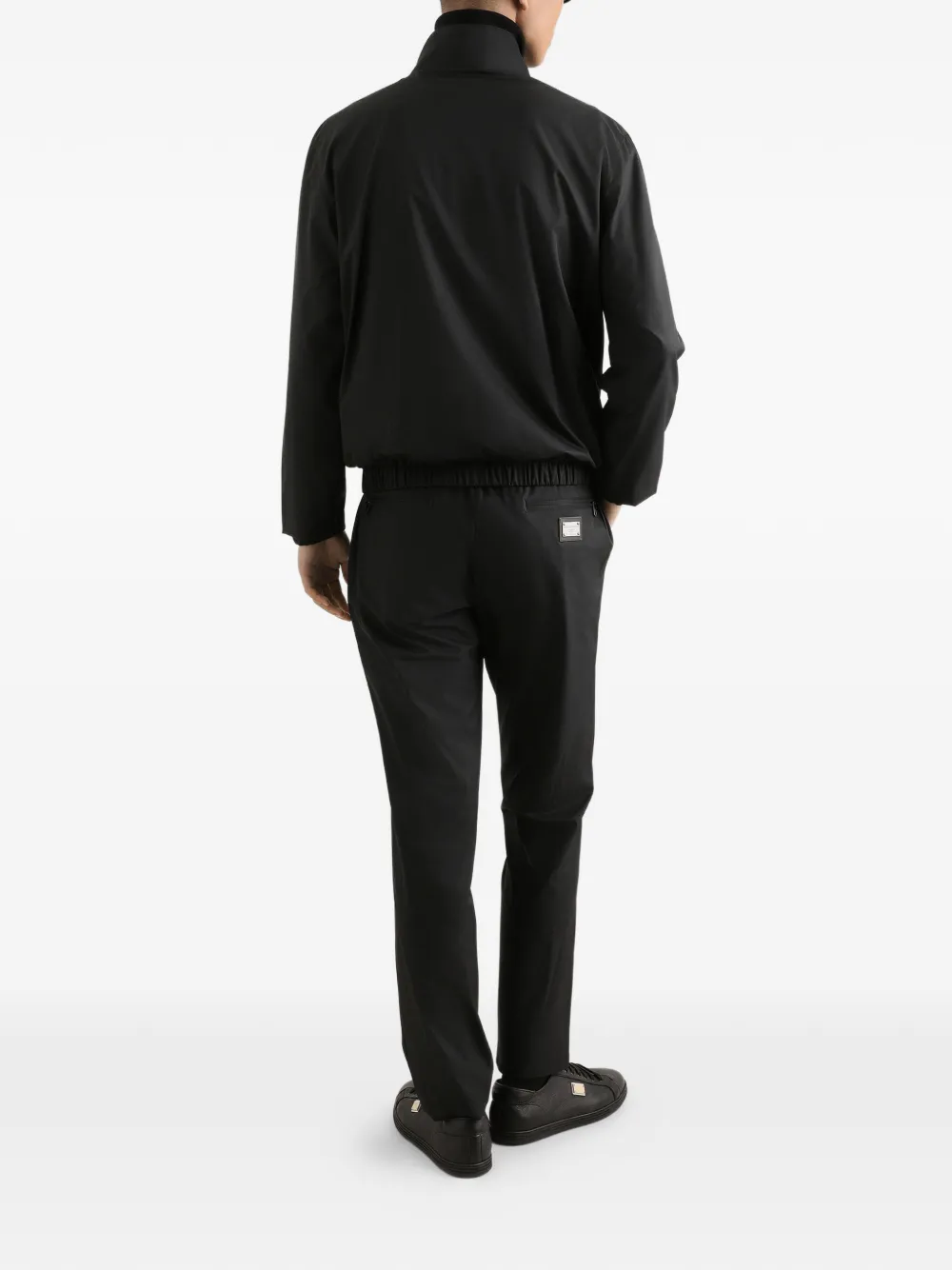 Dolce & Gabbana Broek met trekkoordtaille Zwart
