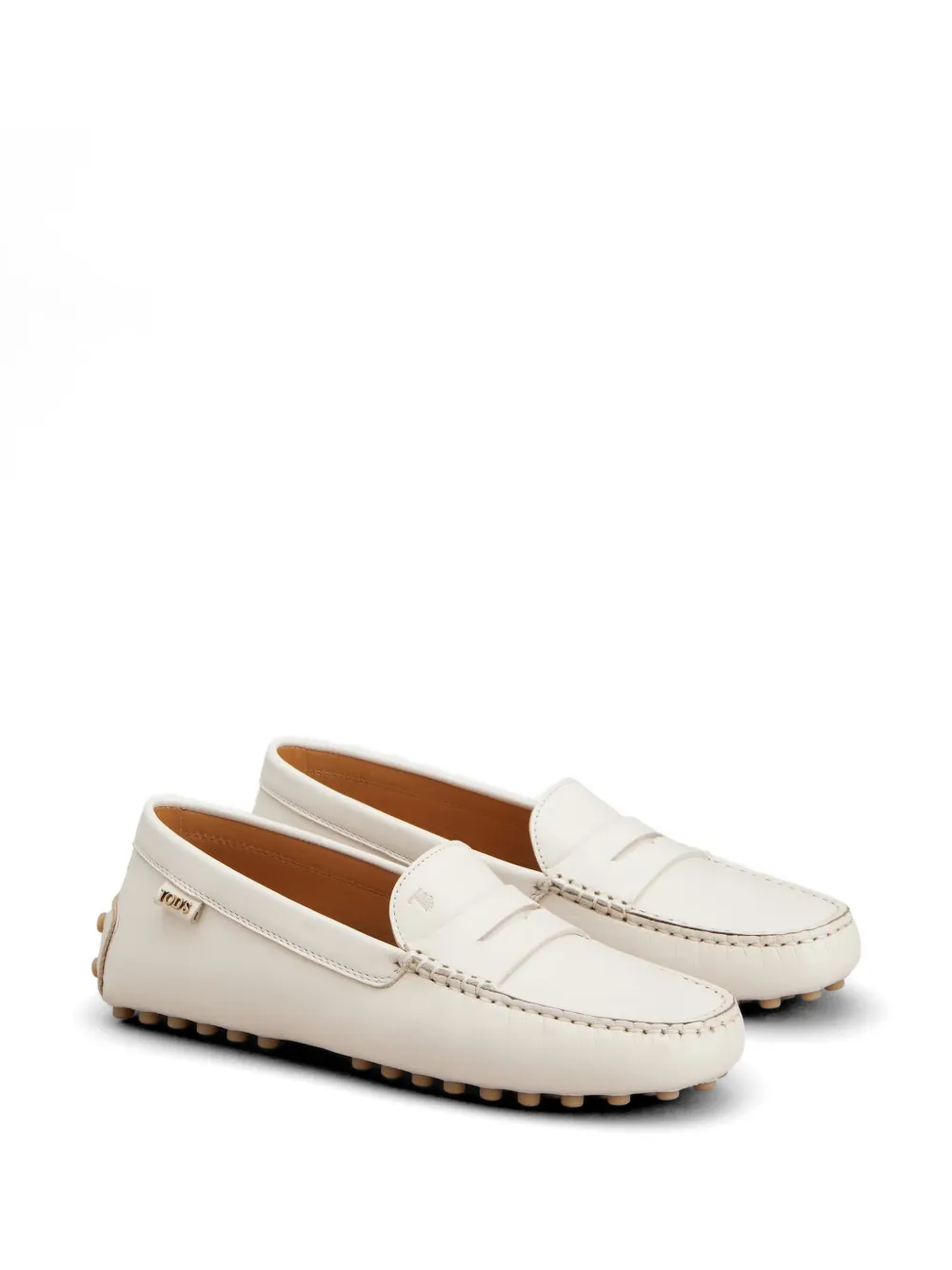 Tod's Gommino leren loafers Beige