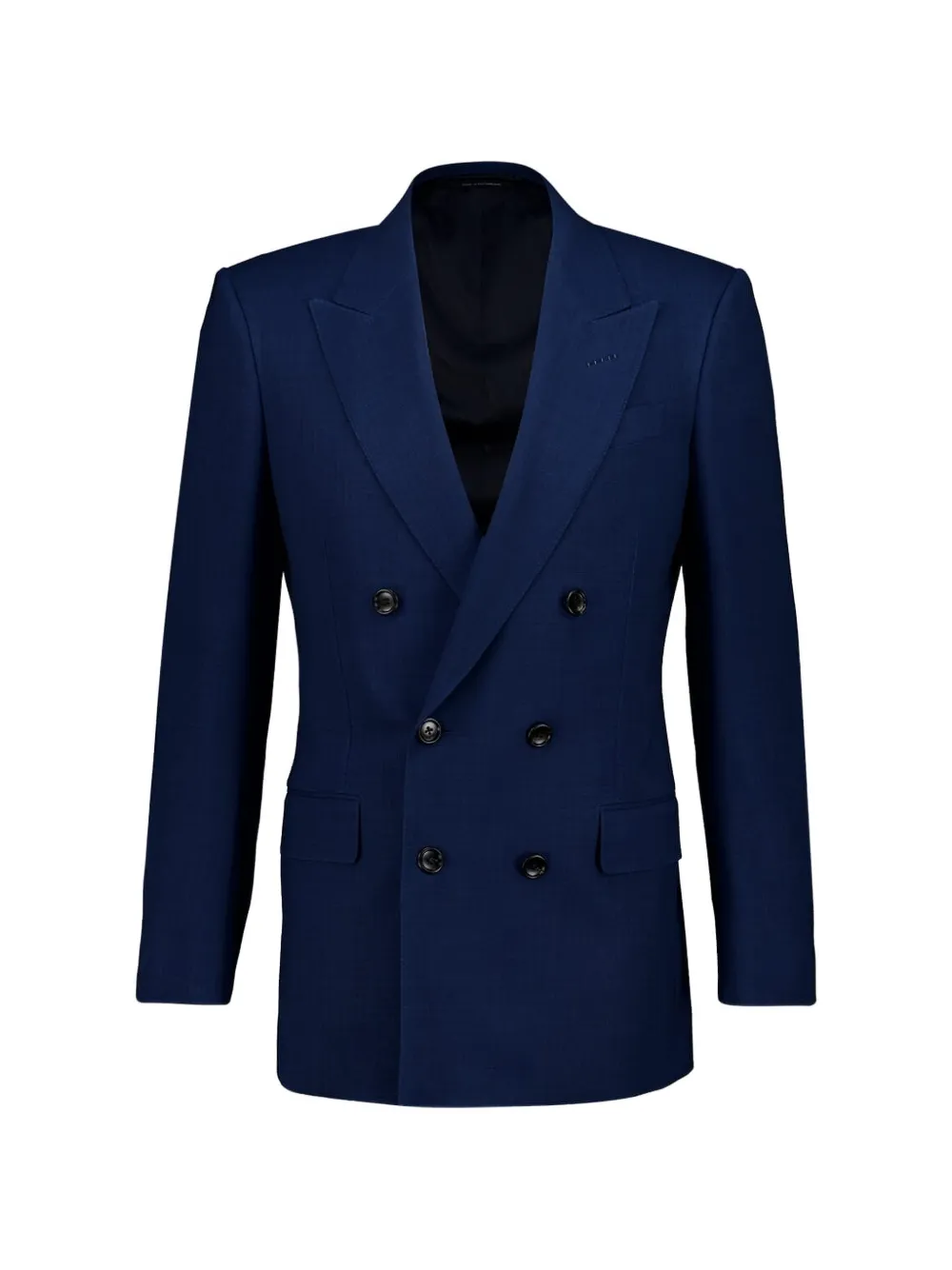 TOM FORD double-breasted wool blazer - Blu