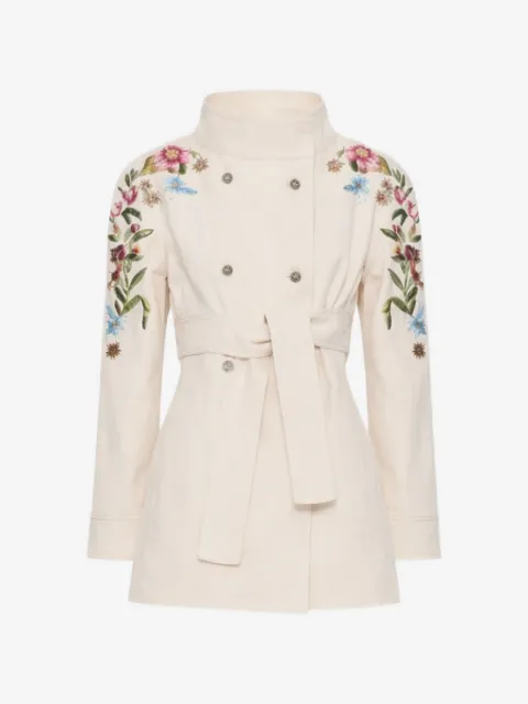 Valentino Garavani embroidered denim jacket