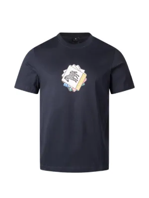 Stone Island コンパス ロゴ Tシャツ | ブルー | FARFETCH JP