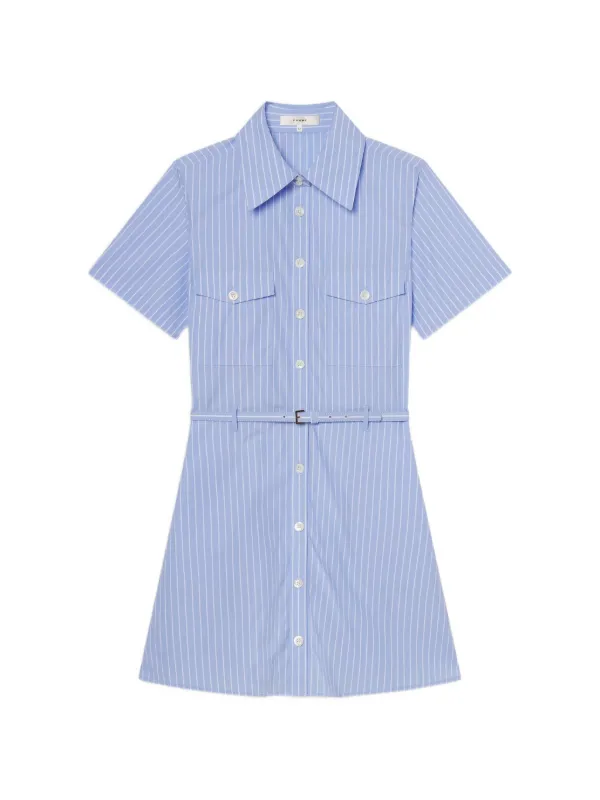 frame mini dress Frame Mini Dress With Sheer Sleeves