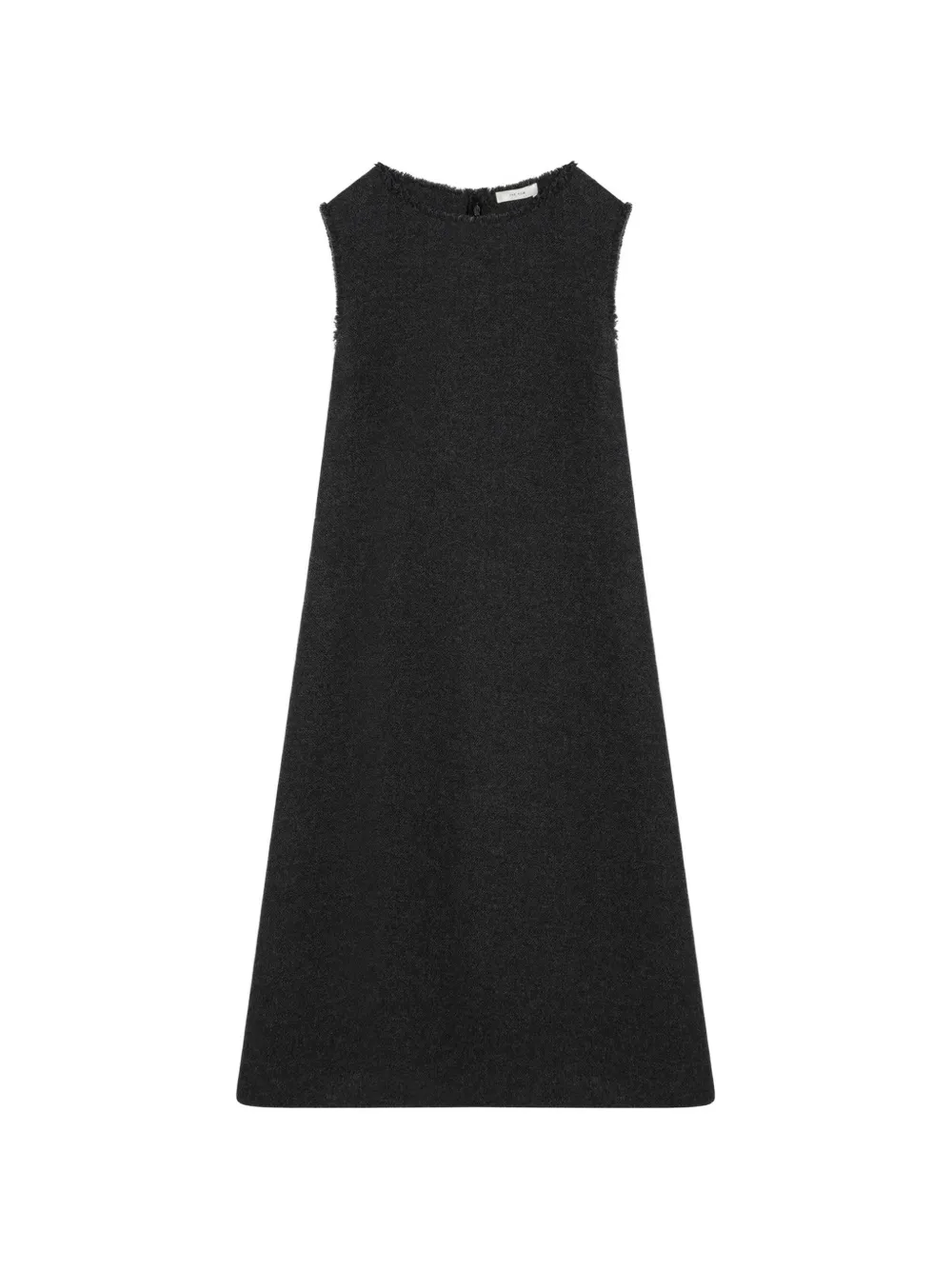 The Row frayed dress - Grigio