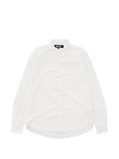 Black Comme Des Garçons Camisa com bolso